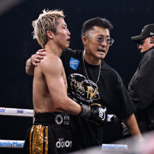 井上尚弥の引退プランを父で専属トレーナーの真吾氏が明かす（写真・山口裕朗）