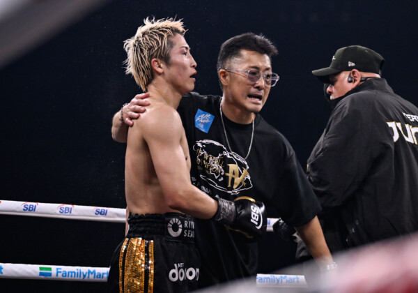 井上尚弥の引退プランを父で専属トレーナーの真吾氏が明かす（写真・山口裕朗）