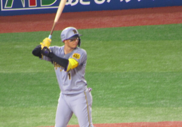 森下翔太が9号ソロ