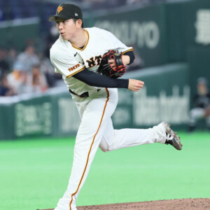 戸郷翔征の今季初登板は5失点で負け投手（写真・スポーツ報知/アフロ）