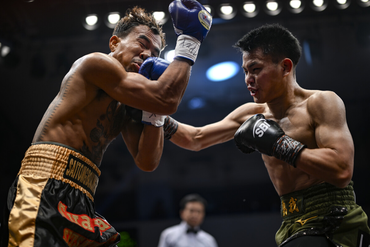 藤木勇我が衝撃の2回ＴＫＯデビュー（写真・山口裕朗）