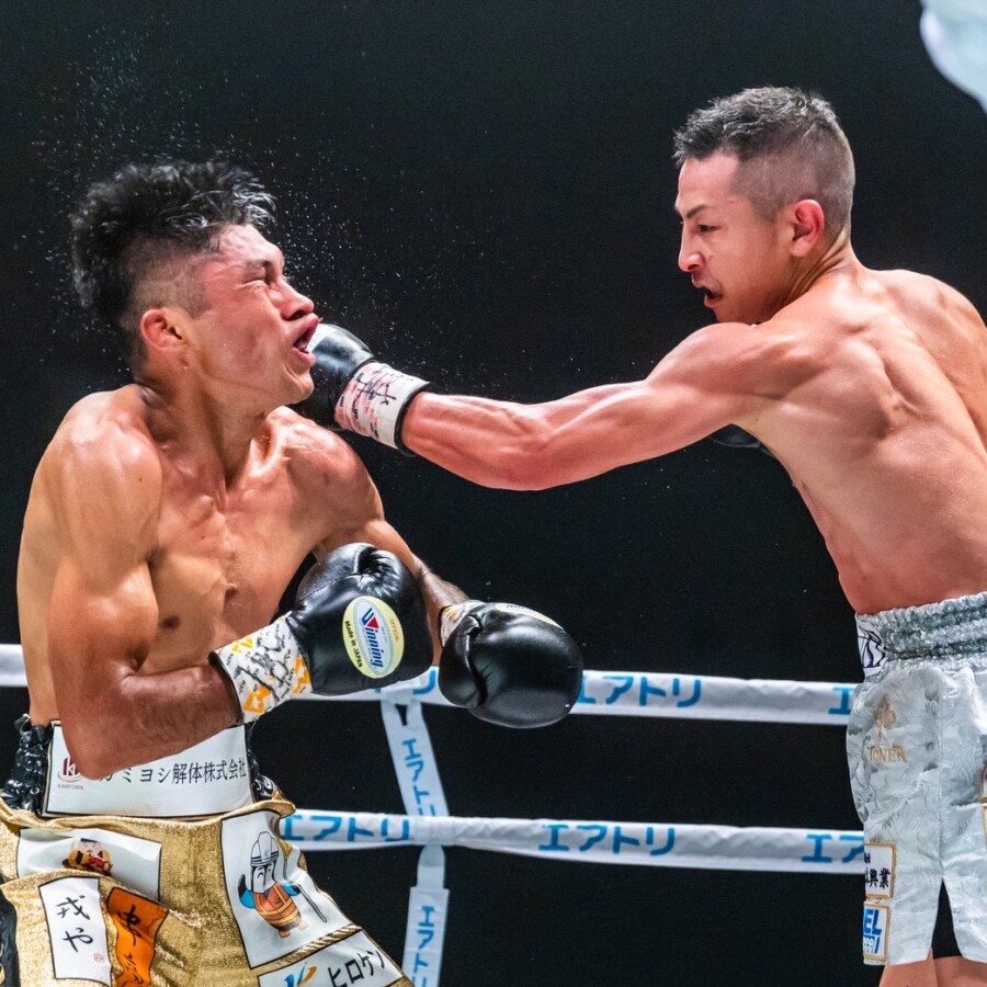 矢吹正道が1回に2度ダウンを奪いカリストに3－0判定でV2成功（写真提供・3150FIGHT）