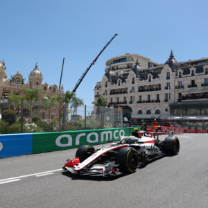 F1モナコのフリー走行1回目でハースが醜い仲間割れを起こした（写真・ロイター/アフロ）
