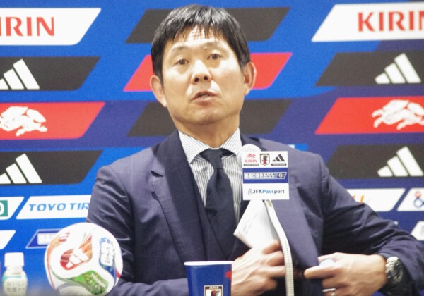 帰国会見で森保監督は自らの去就についての明言は避けた