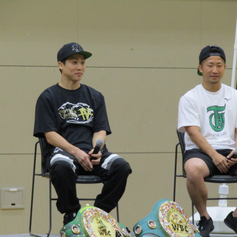 井上兄弟が地元座間でのキッズイベントに参加
