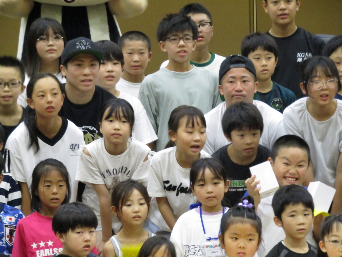 井上兄弟が地元座間でのキッズイベントに参加