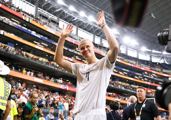 ハーランドがコートジボワール戦で決勝ゴールを決める（写真：ムツ・カワモリ/アフロ）