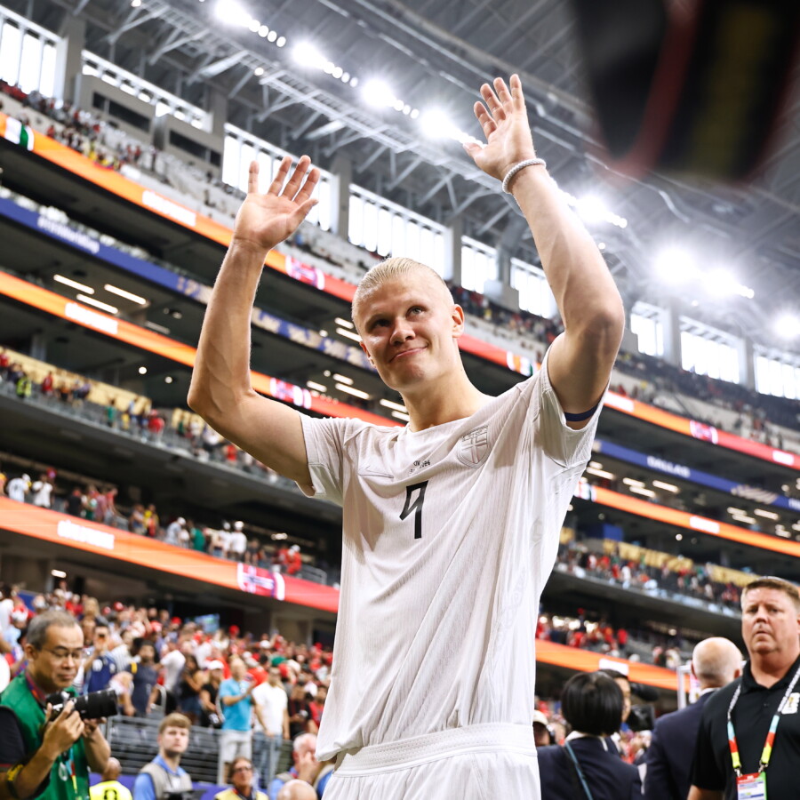 ハーランドがコートジボワール戦で決勝ゴールを決める（写真：ムツ・カワモリ/アフロ）