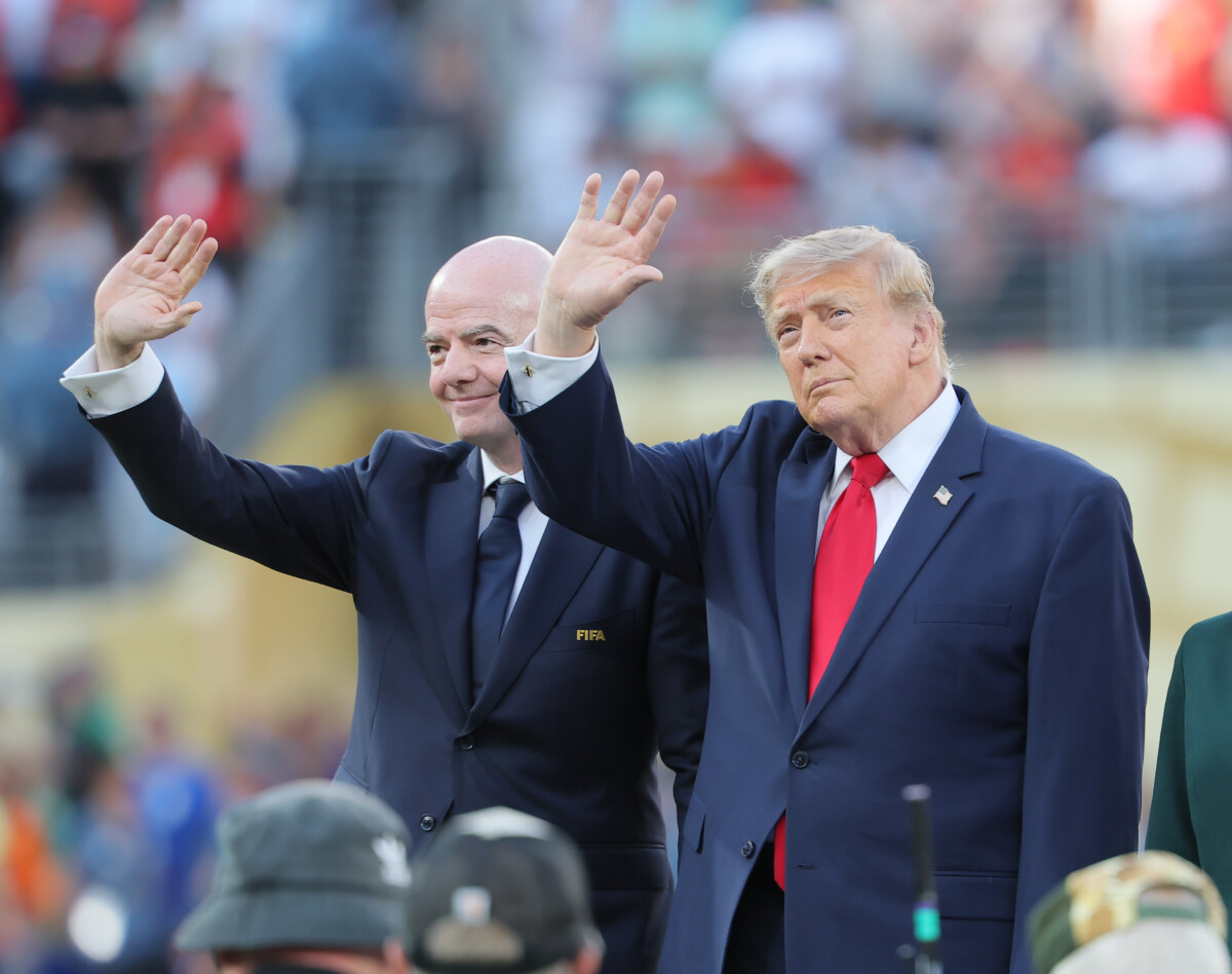 インファンティーノ会長が蜜月だったはずのトランプ大統領に助けを求めるも電話を無視される（写真・スポーツ報知/アフロ）