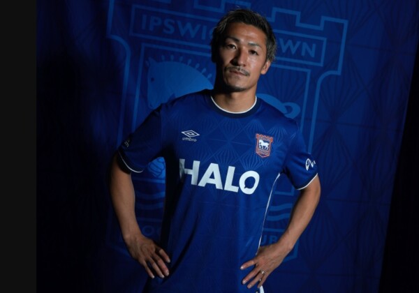 前田大然のプレミアリーグのイプスウィッチ移籍が発表された（Ipswich Town公式Ｘより）