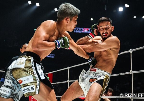 秋元が打撃でクレベルを圧倒した（RIZIN FF)