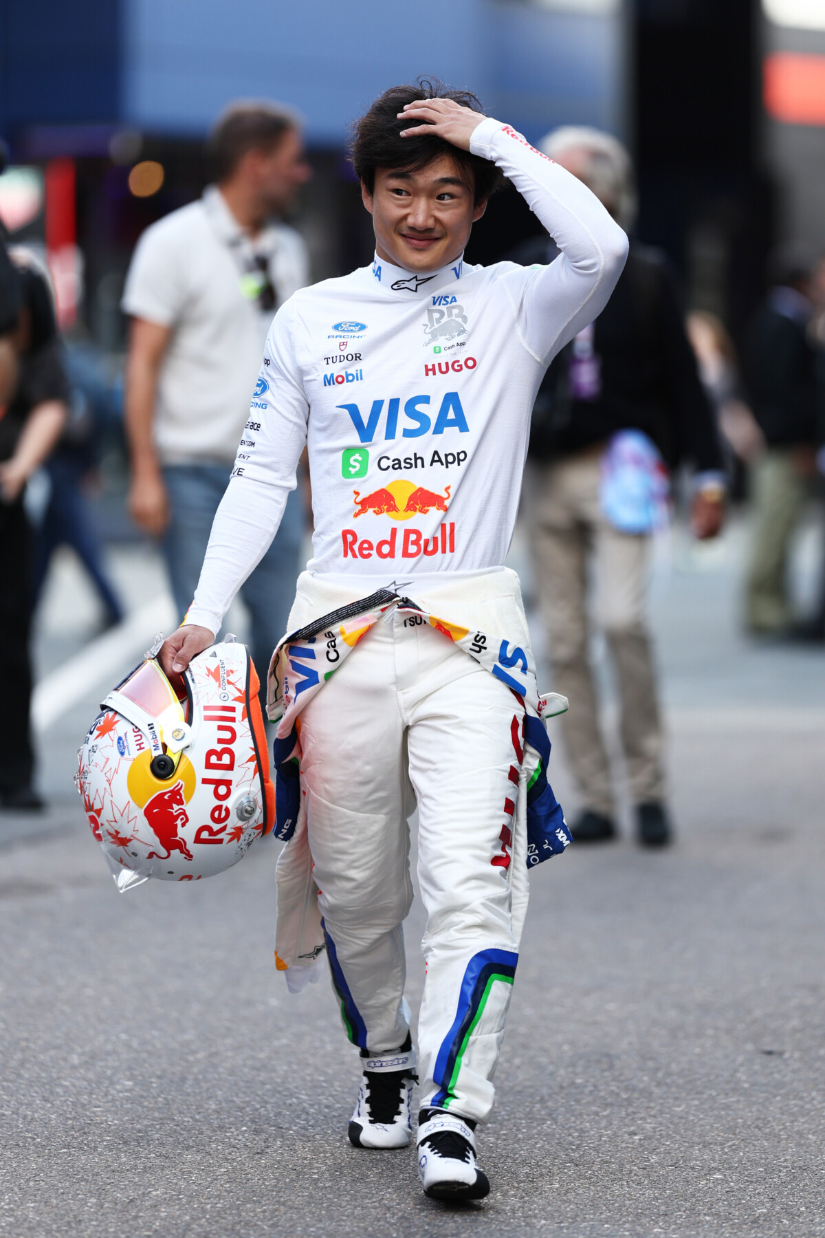 角田裕毅がハジャーの怪我でレーシングブルズからオランダＧＰに電撃参戦することが決まった(Getty Images / Red Bull Content Pool)