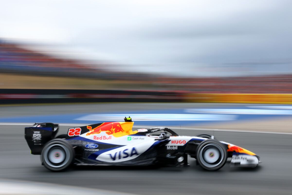 オランダＧＰに電撃参戦の角田裕毅がスプリント予選でＳＱ２進出の12番手と大健闘(Getty Images / Red Bull Content Pool)