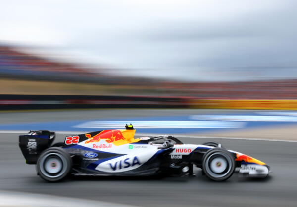 オランダＧＰに電撃参戦の角田裕毅がスプリント予選でＳＱ２進出の12番手と大健闘(Getty Images / Red Bull Content Pool)
