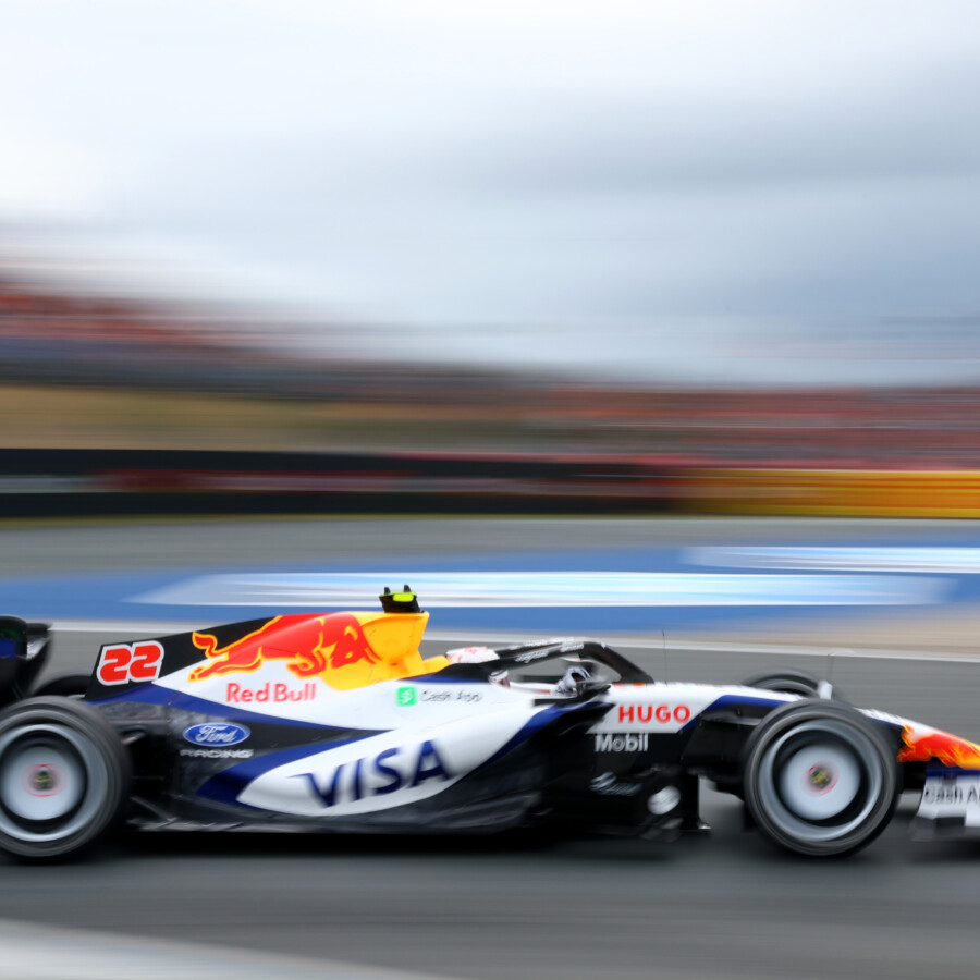 オランダＧＰに電撃参戦の角田裕毅がスプリント予選でＳＱ２進出の12番手と大健闘(Getty Images / Red Bull Content Pool)