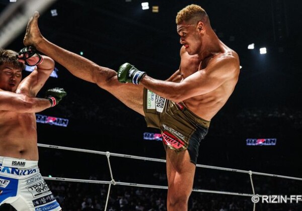 規格外のエドポロキングが極真空手の元世界王者を膝蹴りで沈めた（RIZIN FF)