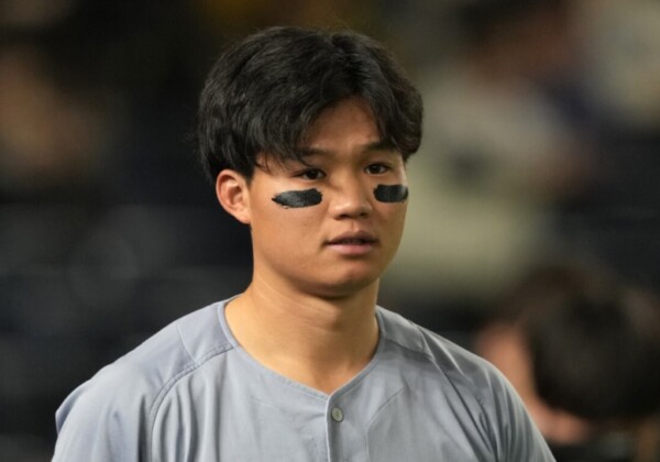 森下翔太が31号を放ちHR王争いで佐藤輝明を一歩リードし宣戦布告した（資料写真・Imagn/ロイター/アフロ）