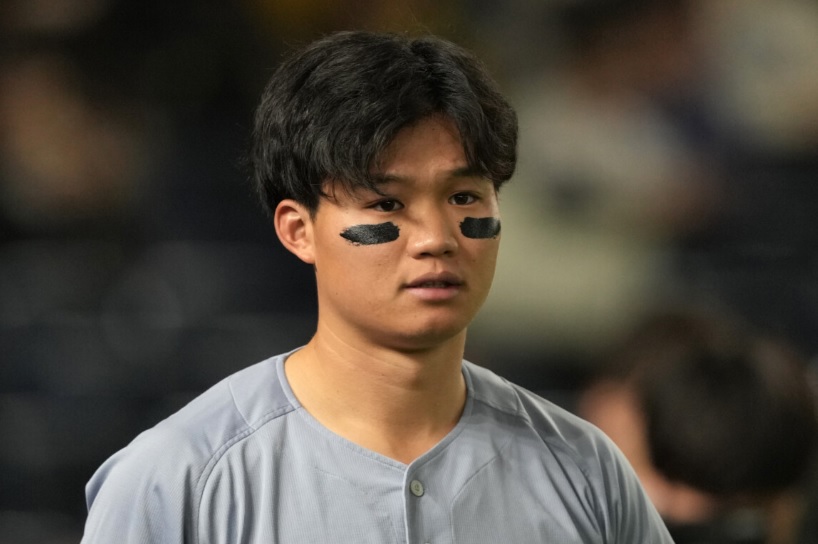 森下翔太が31号を放ちHR王争いで佐藤輝明を一歩リードし宣戦布告した（資料写真・Imagn/ロイター/アフロ）