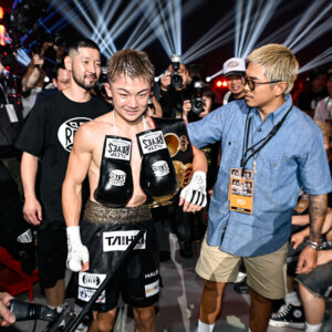 井岡がスカウトした吉良がプロ5戦目でWBA世界王者に（写真・山口裕朗）
