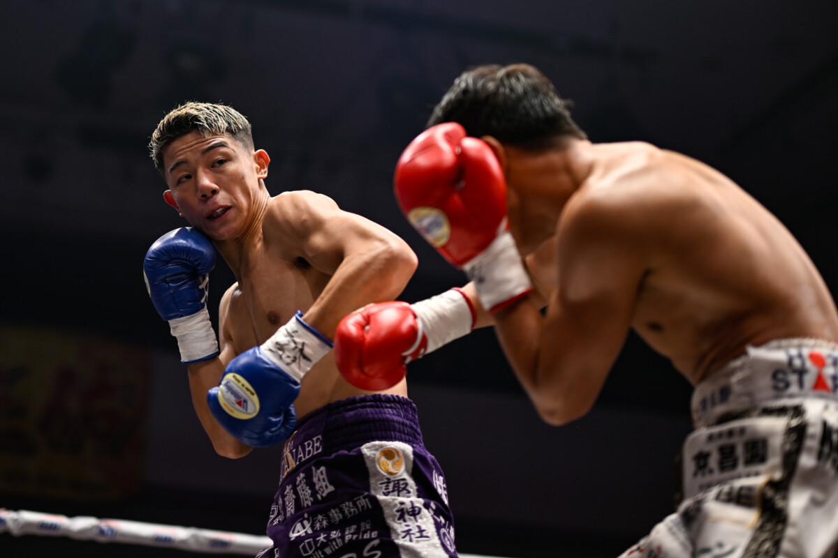 渡邊海が2回ＴＫＯ勝利（写真・山口裕朗）