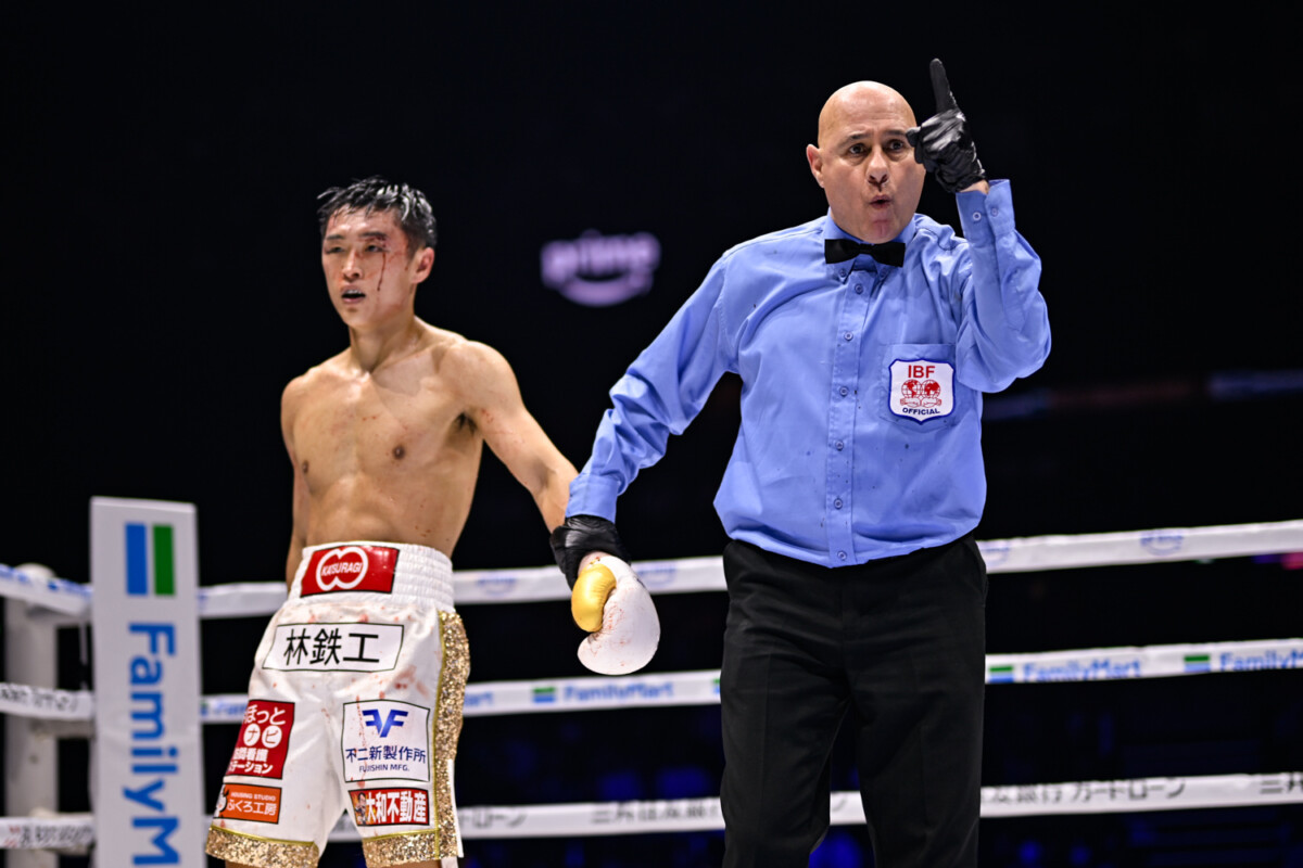 西田凌佑がグッドマン戦で不可解な減点を取られた（写真・山口裕朗）