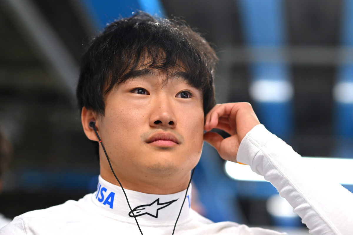 角田裕毅のスペインGP出場が正式決定した。3戦連続の代役参戦だ（写真・Getty Images / Red Bull Content Pool)