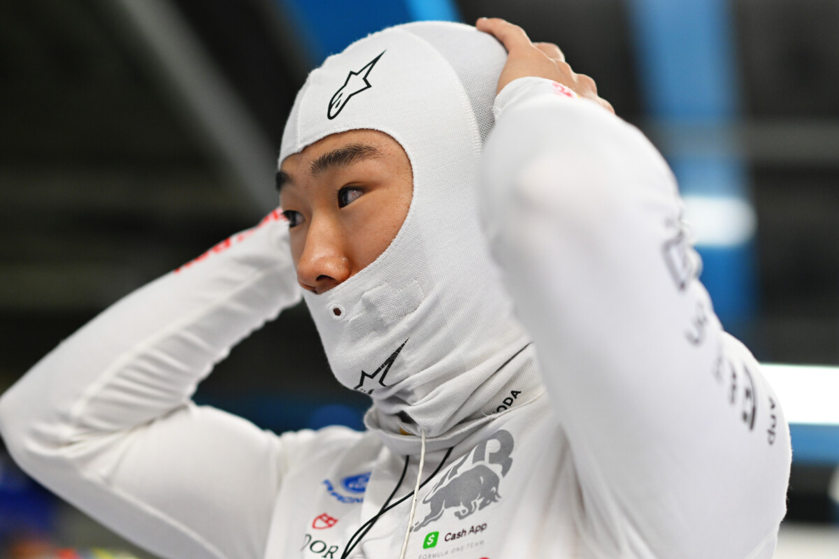 角田裕毅は2戦連続の代役参戦となったイタリアGPのFP2で10番手に食い込む好走を見せた(写真・Getty Images / Red Bull Content Pool)