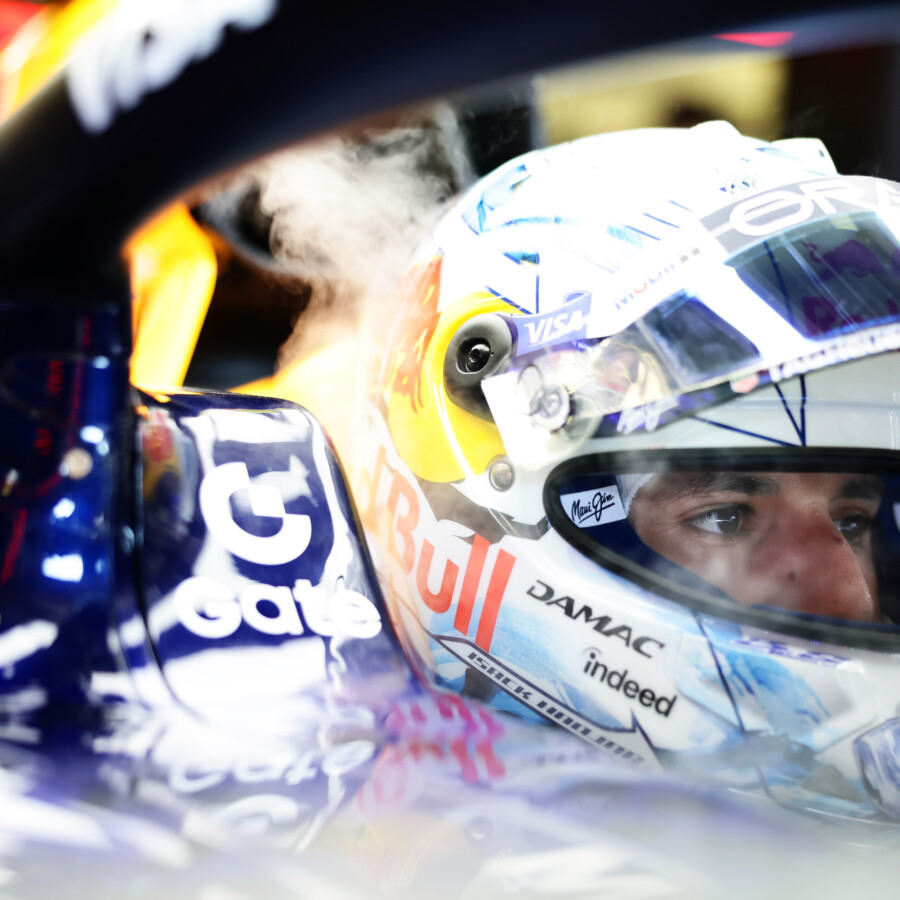 レッドブルのアイザック・ハジャーが復帰戦となったアゼルバイジャンGP予選ででいきなり(Getty Images / Red Bull Content Pool)