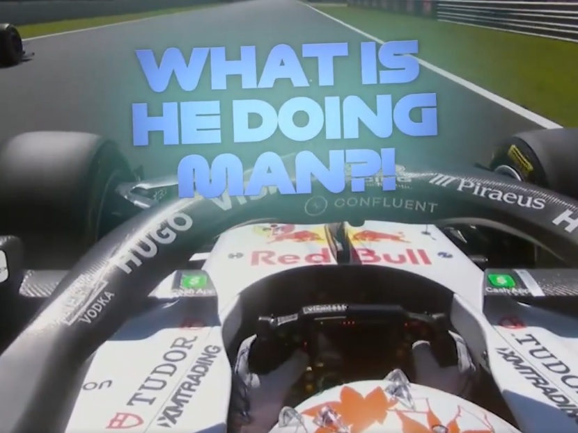 イタリアＧＰのＦＰ１で角田裕毅が激怒！（Ｆ１公式Ｘより）