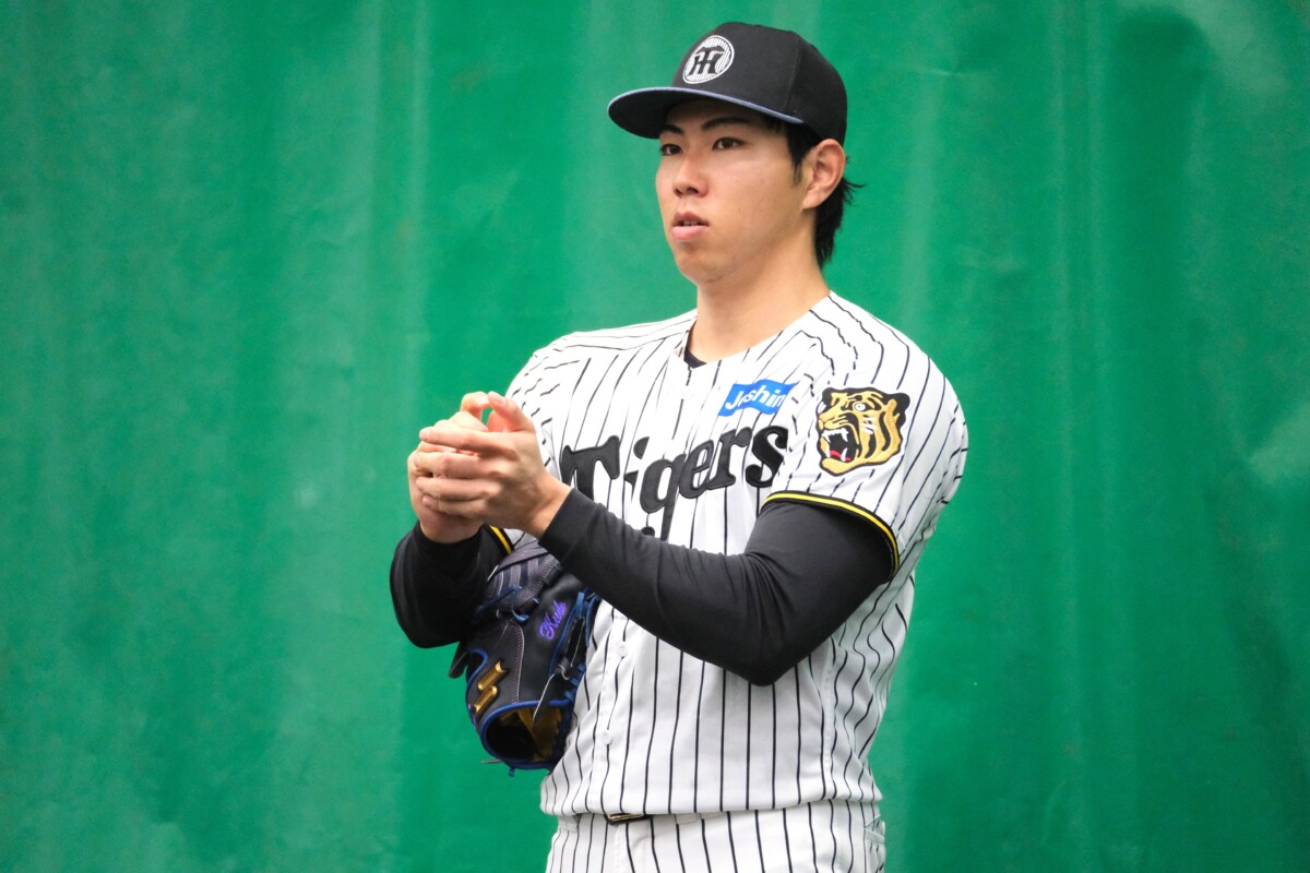 阪神の新守護神の工藤があと1球で悲劇に（資料写真・黒田史夫）