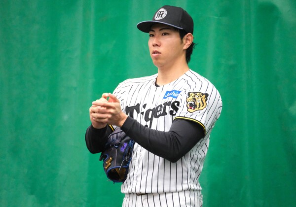 阪神の新守護神の工藤があと1球で悲劇に（資料写真・黒田史夫）