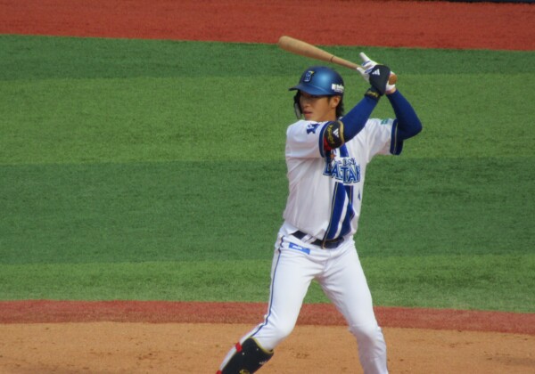 度会隆輝が巨人の守護神から決勝アーチ（資料写真）