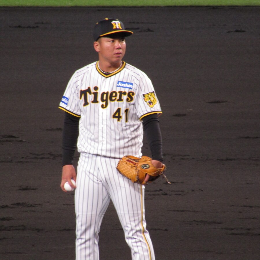 阪神先発の村上頌樹は6回3安打2失点で負け投手となった（写真は資料）