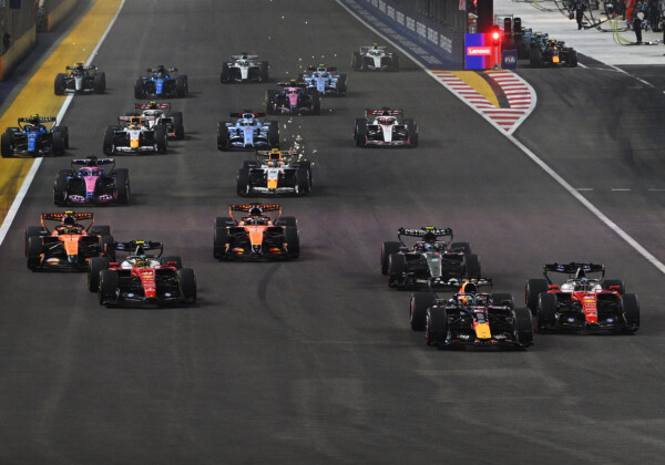フェルスタッペンが優勝したシンガポールGPでフェラーリで“内紛騒動”が起きた（Getty Images / Red Bull Content Pool）