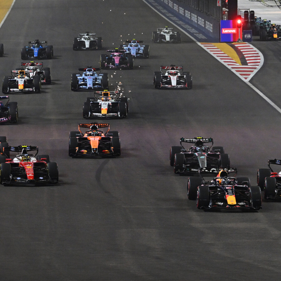 フェルスタッペンが優勝したシンガポールGPでフェラーリで“内紛騒動”が起きた（Getty Images / Red Bull Content Pool）