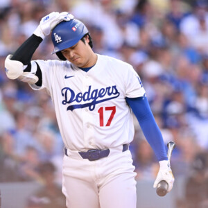 ロバーツ監督が信頼を寄せる大谷翔平はリーグ優勝決定シリーズで復活できるのか…異変指摘の声も’（写真・アフロ）