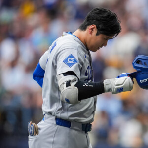 ドジャースは第3戦で本当に大谷翔平をスタメンから外すのか？（写真・AP/アフロ）