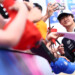 英国GPに備えて現地に入った角田裕毅がファンの歓迎を受ける（写真・Getty Images / Red Bull Content Pool)