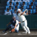 日大三の怪物2年生4番の田中諒。今大会で2本塁打を放ち決勝進出（写真・スポーツ報知/アフロ）
