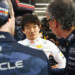 レース後に角田裕毅はメキース代表と話し合っていた（写真・Getty Images / Red Bull Content Pool)