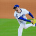 佐々木朗希が3回を完全に抑えてドジャースは3勝1敗でＮＬＤＳを突破（写真：Creative 2/アフロ）