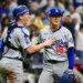 山本由伸がリーグ優勝決定シリーズの大舞台でメジャー初の1失点完投勝利(写真：Imagn/ロイター/アフロ)
