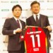 三浦知良とオファーした小山ＣＥＯ。新天地Ｊ３福島での背番号は「11」に決まった