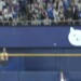 モンテロがバンテリンドームに新設されたホームランウィングに飛び込む2ラン（DAZN Japan BASEBALL公式Ｘより）