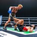 カシメロがネリから6度のダウンを奪い4回ＴＫＯ（写真提供・3150FIGHT）
