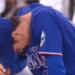 サヨナラ被弾の草加はマウンドにうずくまった（DAZNベースボールXより）