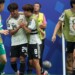 ブラジル戦での佐野海舟の先制ゴールに久保建英も歓喜。リバプールがこの2人に狙いを定めている（写真・アフロ）