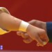 これが中国柔道女子選手が噛んだ歯形だ！（ＴＢＳ映像より）